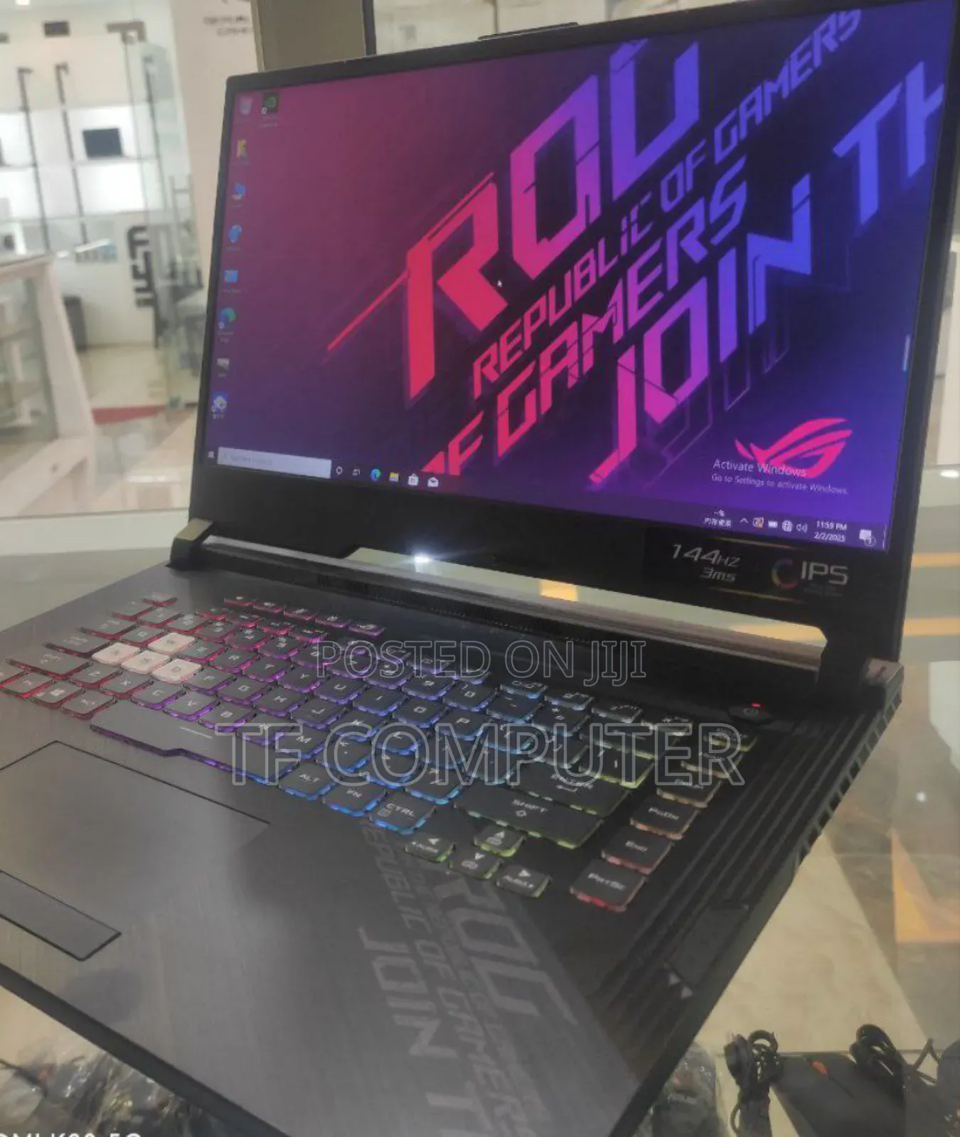 New Laptop Asus ROG Strix G15 16GB Intel Core I7 SSD 512GB