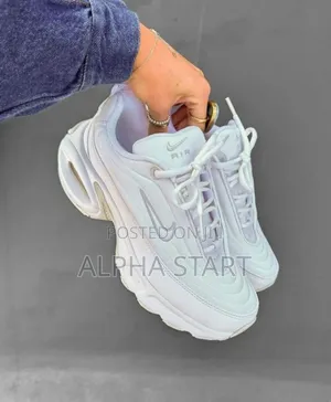 Nike Air #Max #Portal "#Triple White" Shoes for Men's 
#Men