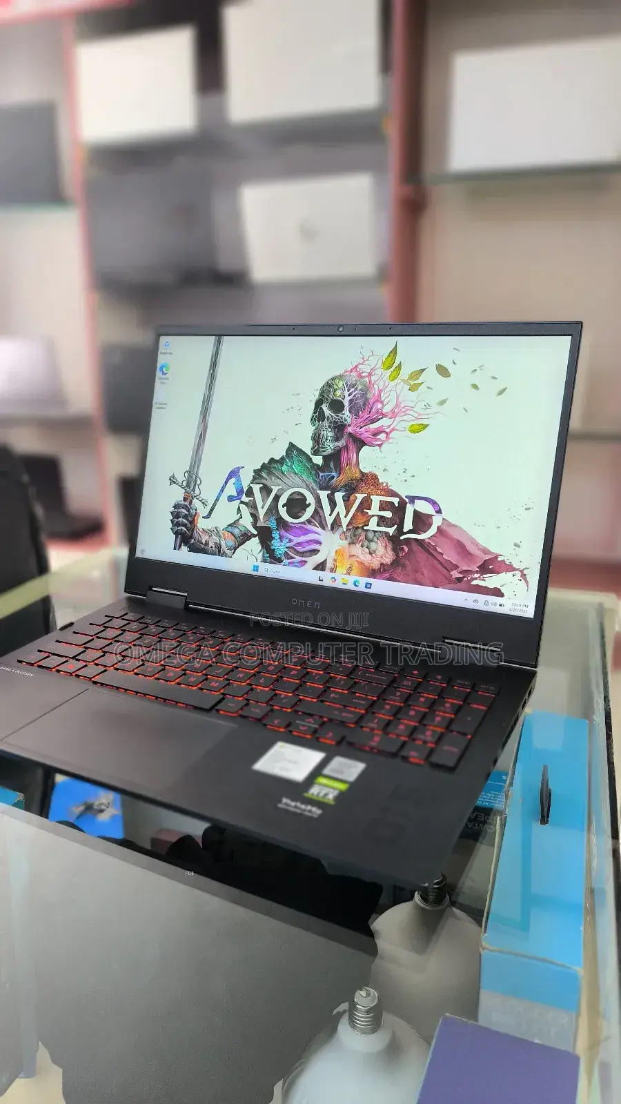 New Laptop HP Omen 16 16GB Intel Core i7 SSD 1T
