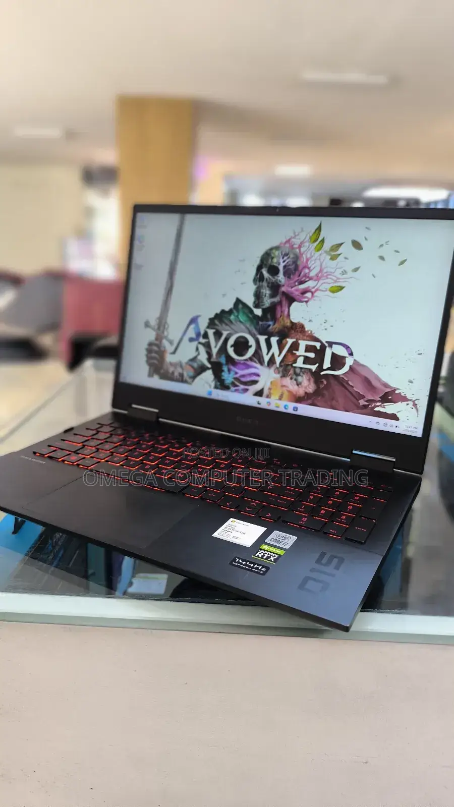 New Laptop HP Omen 16 16GB Intel Core i7 SSD 1T