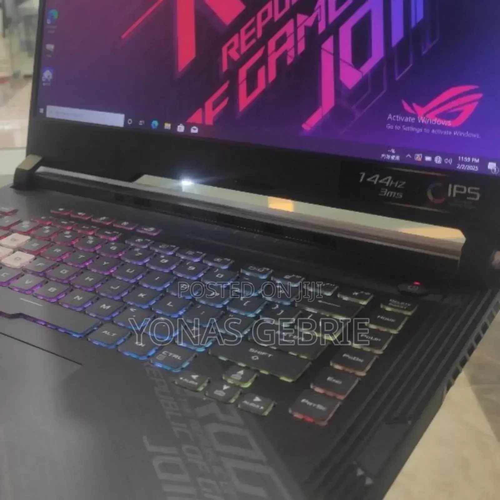 New Laptop Asus ROG Strix G15 G512 16GB Intel Core I7 SSD 512GB