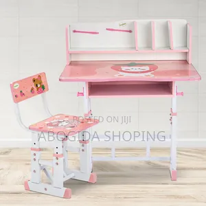 Colorful Baby Study Table Chair Set – Adjustable Fun