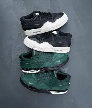 Air Jordan 4 Rm Low Top ‘Black White’ Shoes