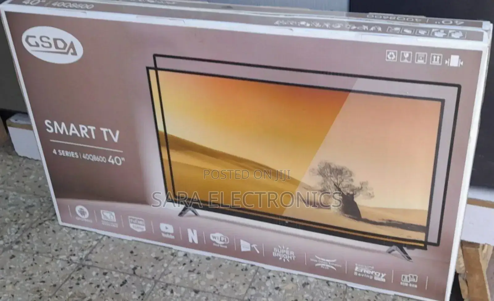 ➢Gsda 40" Smart Tv – Full Hd Android Tv (39,500 Etb)