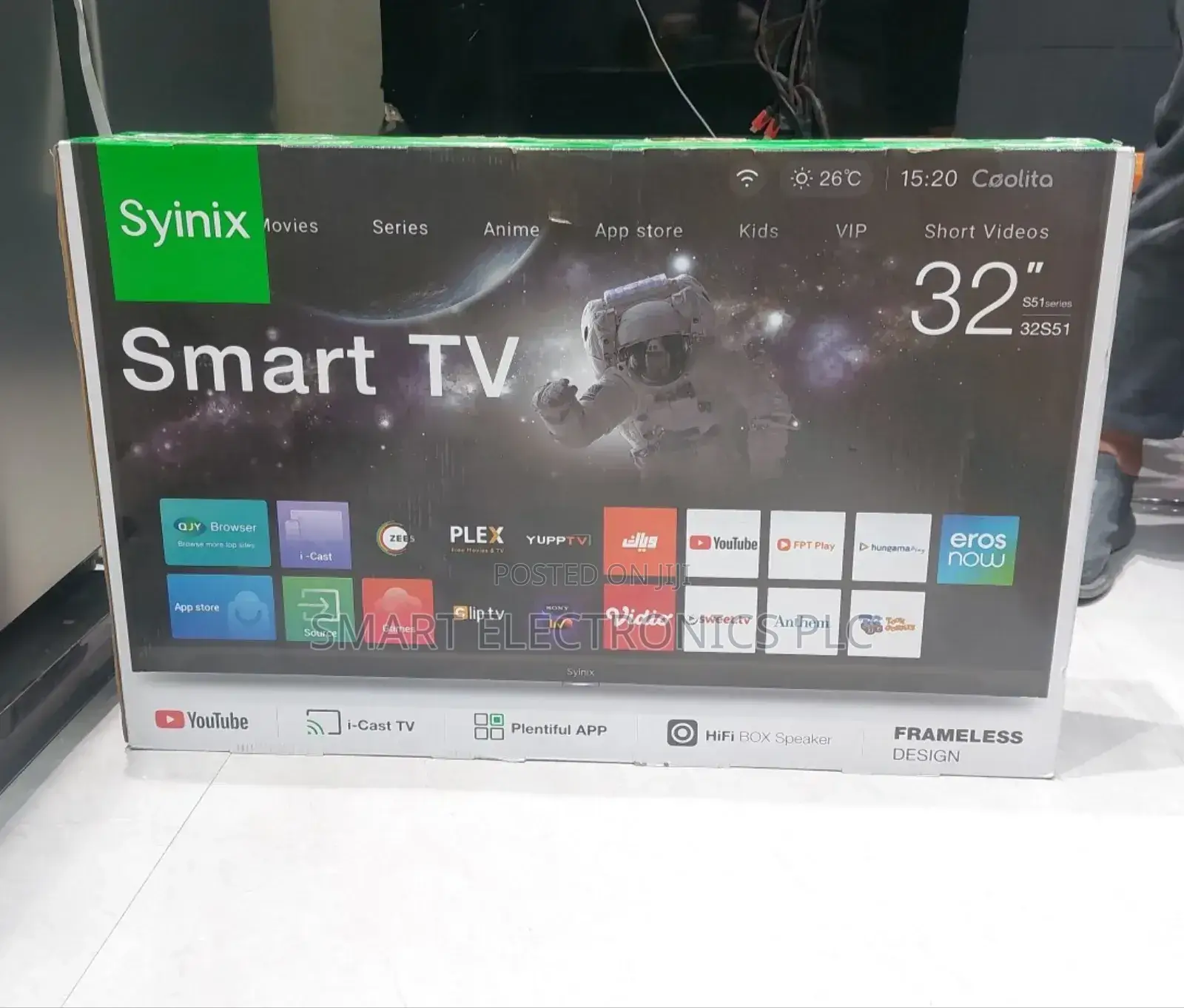Syinix 32 Inch Smart Uhd Tv