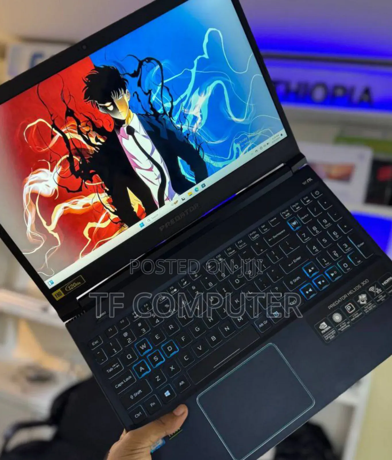 New Laptop Acer Predator Helios 300 16GB Intel Core I7 HDD+SSD 1T