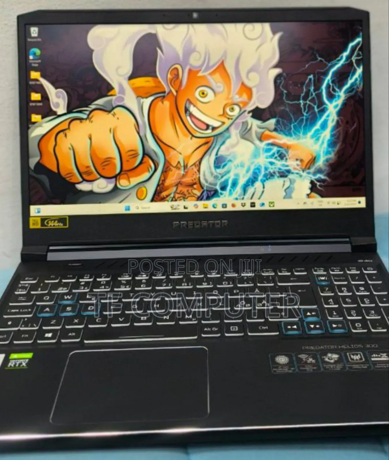 New Laptop Acer Predator Helios 300 16GB Intel Core I7 SSD 1T