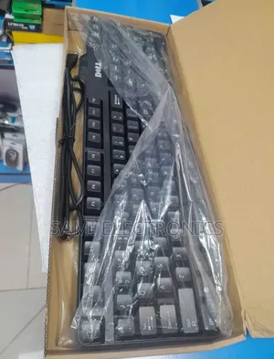 Dell Usb Wired Keyboard Original Keyboard የኮምፒዩተር ኪቦርድ