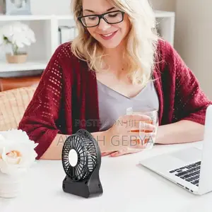 Mini Portable Multifunctional Rechrgeable Fan