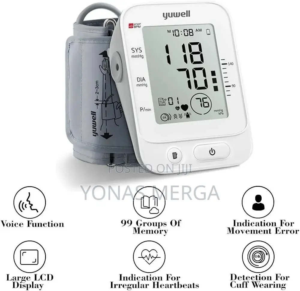 Blood Pressure Monitoring፴₩የደም ማሽን_cuff Wrapping Detection