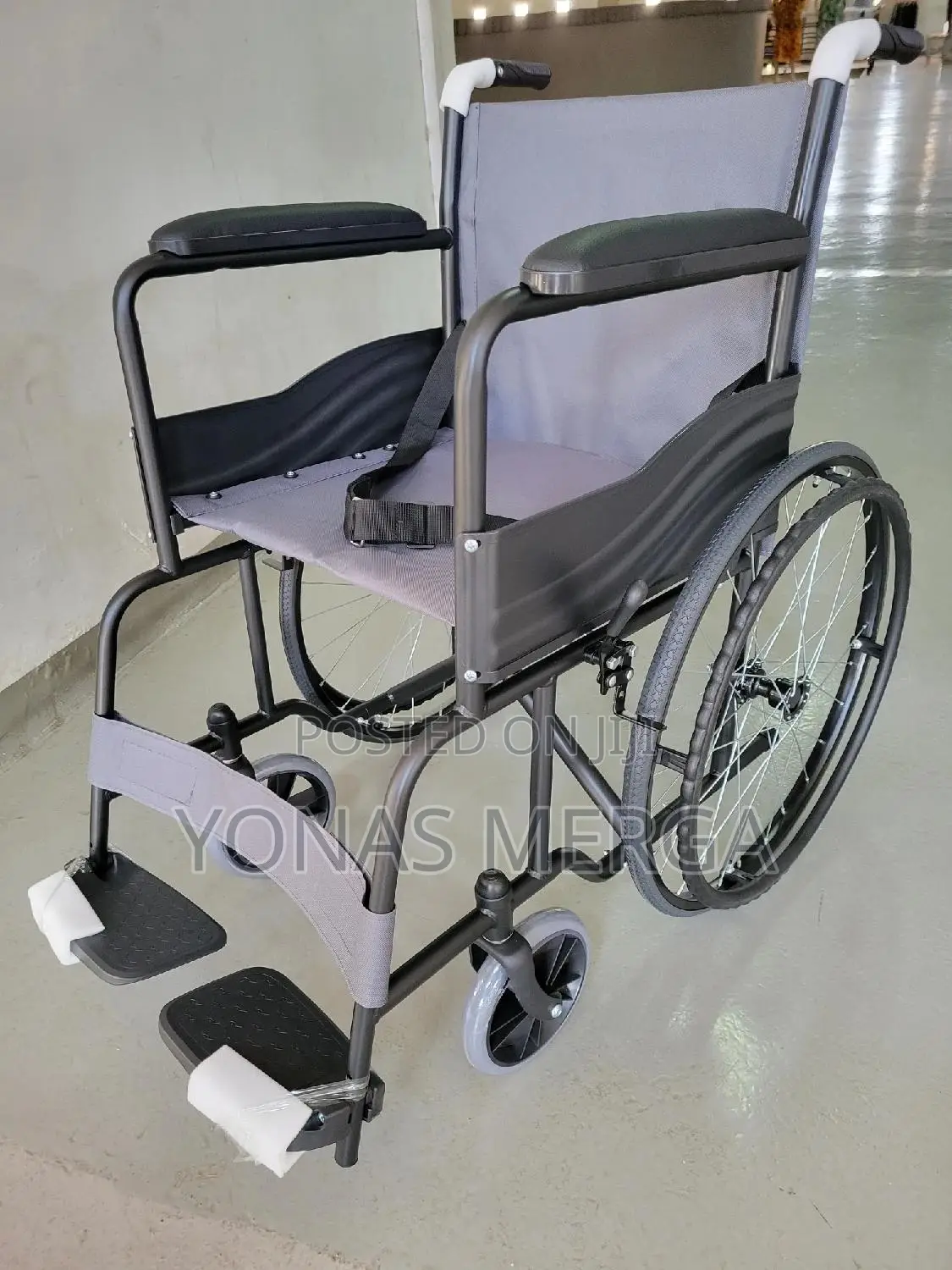 Comfortable Wheelchair₯咲ዊልቼር9፭basic Steel Manual Wheelchair