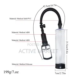 Enlargement Penis Pump ለብልት ማሳደጊያ በዘላቂነት