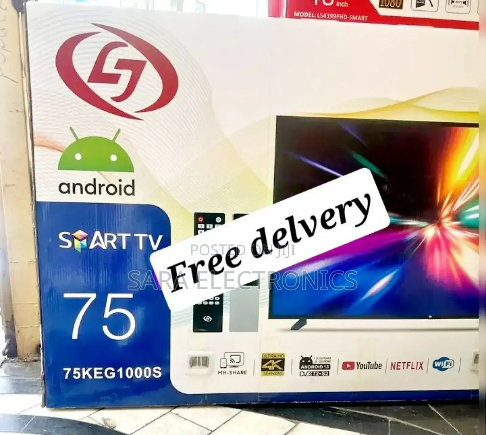 ☆lj 75" New 2026 Smart■10 Year Warranty■free Delivery