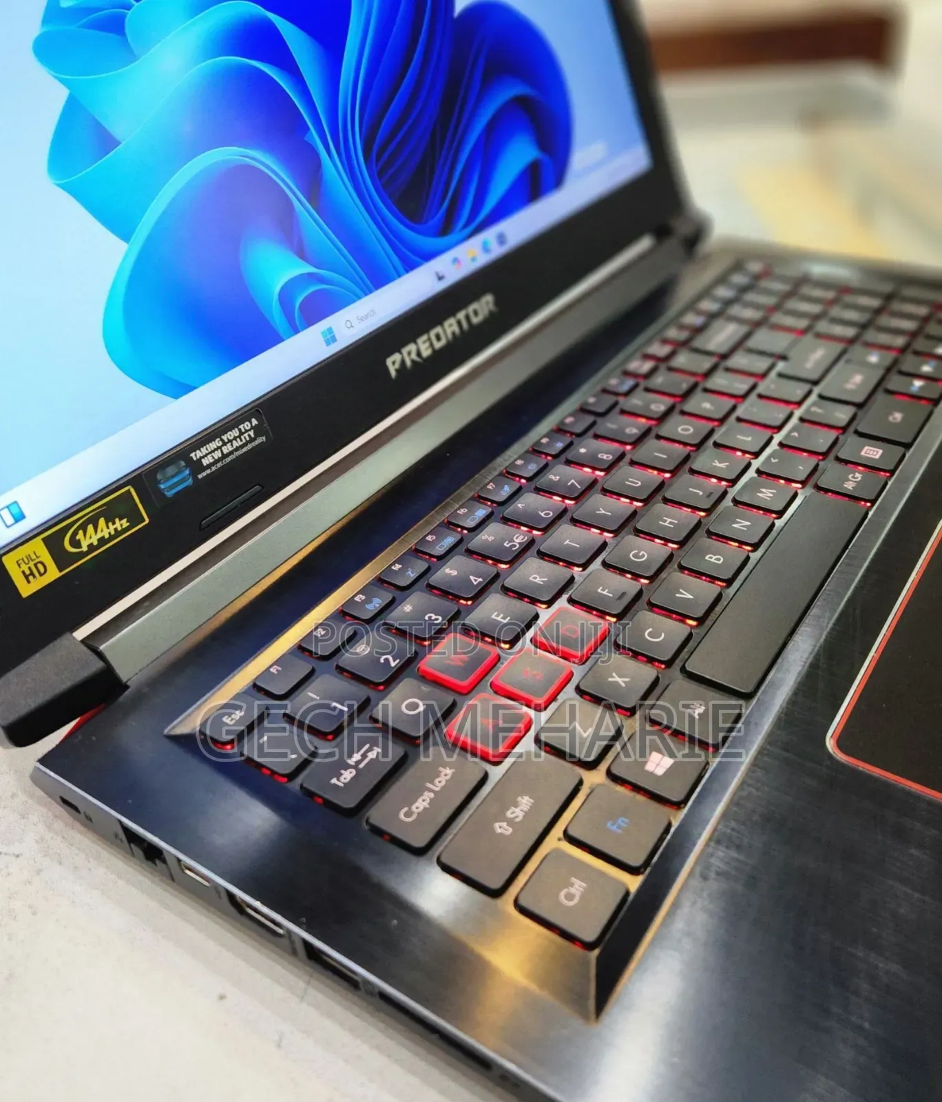 New Laptop Acer Predator Helios 300 16GB Intel Core I7 HDD+SSD 256GB