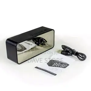 Portable Wireless Clock Speaker