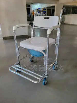 Wheeled Shower Commode Toilet Chair፳帮shower Transport Chair