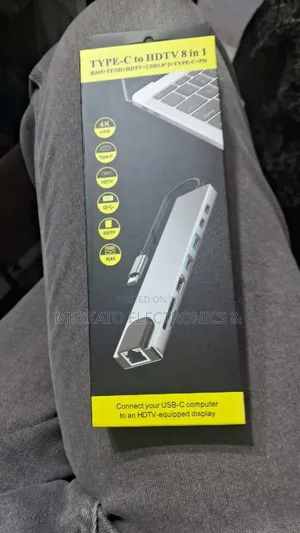 8 in 1 Multiport Usb C Hub | Type C to HDTV