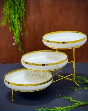 Metal Frame Three Tier