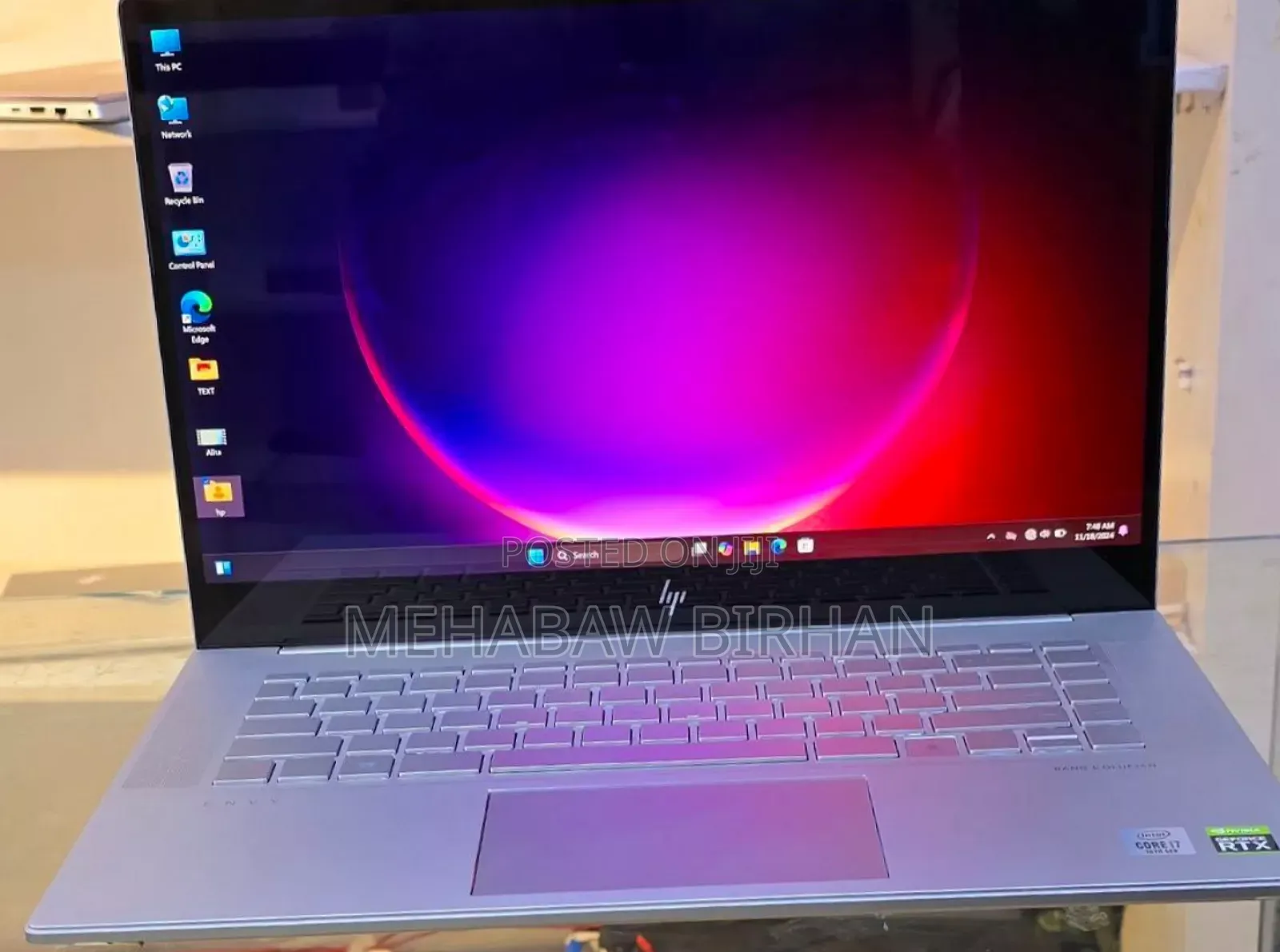 New Laptop HP Envy 16 Gaming 16-H1023dx 12GB Intel Core I7 SSD 512GB