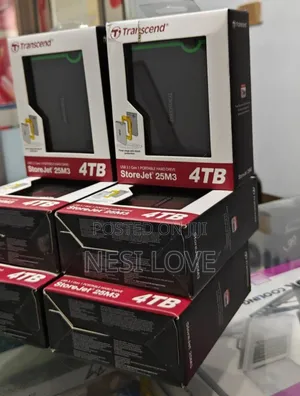 4tb Transcend External Hard Disk