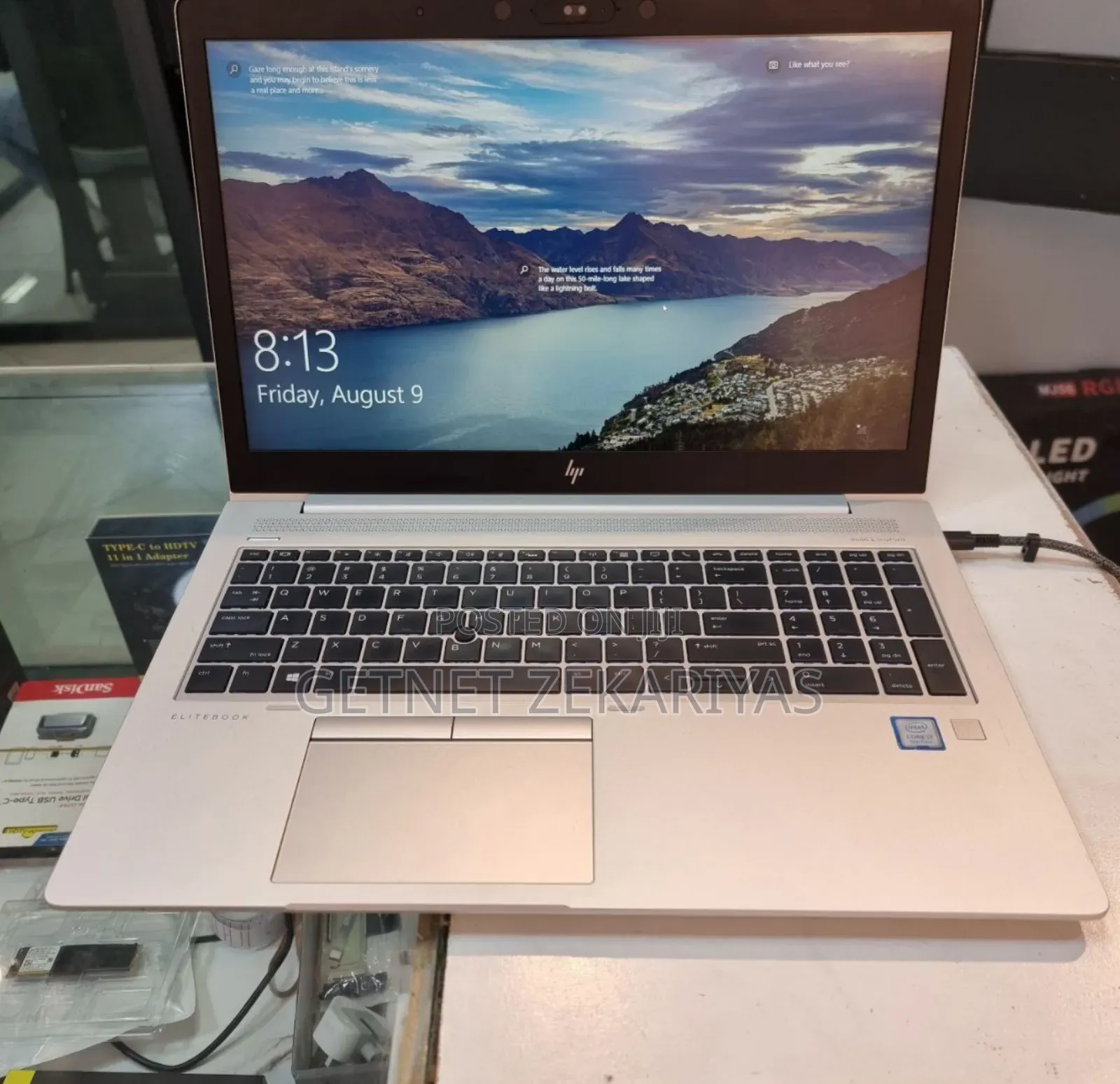 New Laptop HP EliteBook 850 G6 16GB Intel Core I7 SSD 512GB