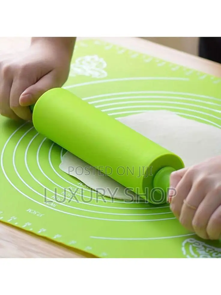 Silicon Rolling Pin የሊጥ መዳመጫ