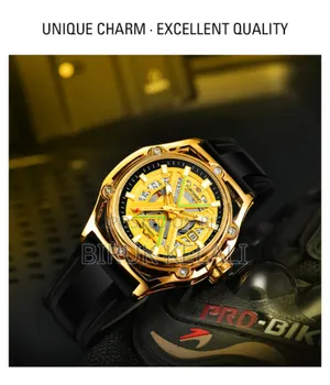 Forsining Mechanical Silcon Strap Watch