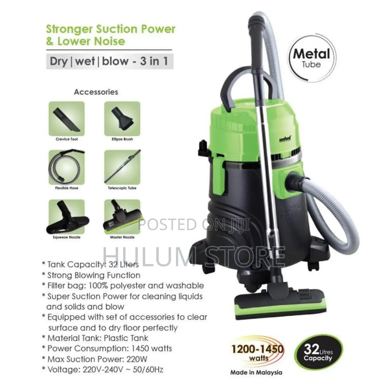 Sanford 3 in 1 Vacuum Cleaner
