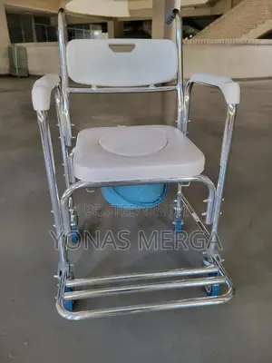 Soft-Padded Chair千commode Chair፹吾accommodates 150kg Capacity