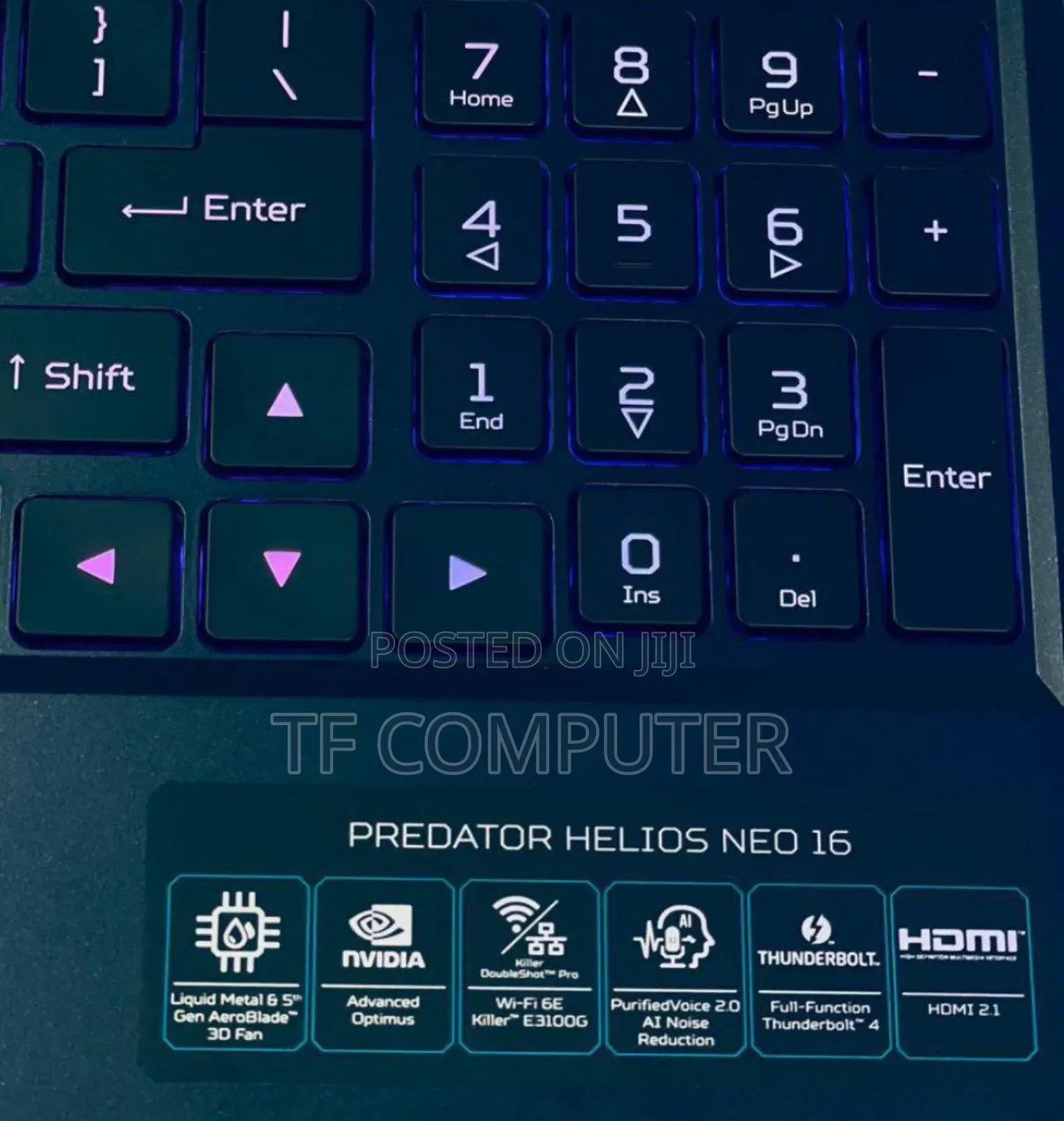 New Laptop Acer Predator Helios Neo 16 16GB Intel Core I9 SSD 1T