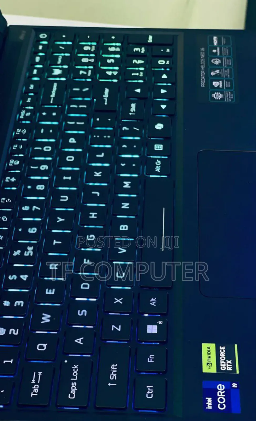 New Laptop Acer Predator Helios Neo 16 16GB Intel Core I9 SSD 1T