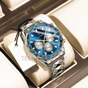 Poedagar Men's Watches Original Quartz Watch for Man