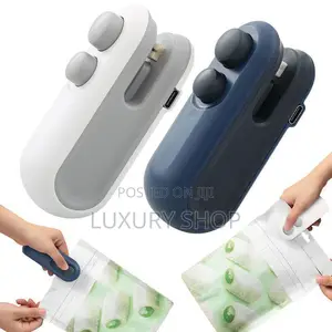 Rechargeable Mini Sealer With Cutter