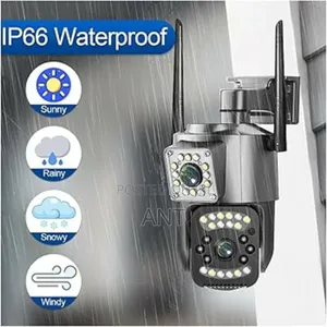 V380 Solar With 5g 4g Simcard Dual Lense 360 CCTV Camera