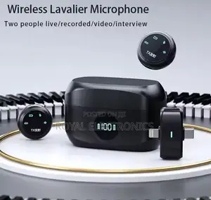Pro Collar Clip Wireless Microphone for Android Ios