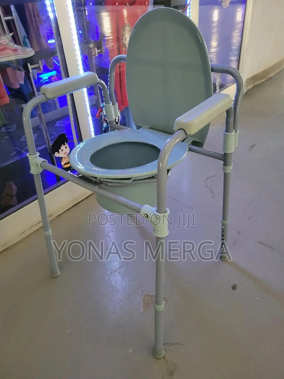 Toilet Chair/Removable Bucket/for Easy Cleaning Odor Control