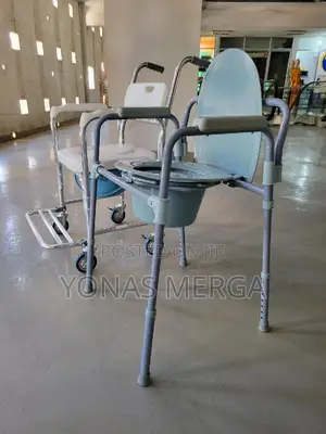 Medical 11148-1 Steel Bedside Commode Chair=Portable Toilet