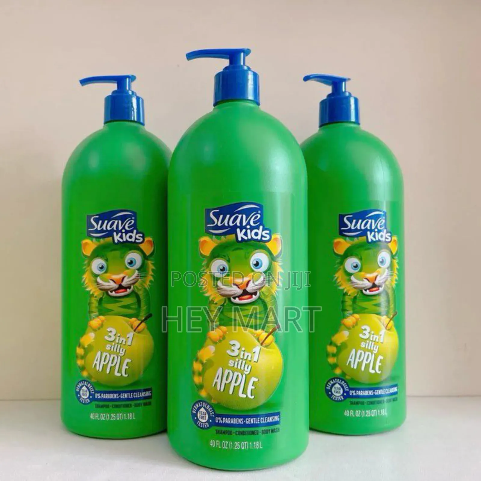 Suave Kids 3-in-1 Shampoo, Conditioner, Body Wash(1.18l)