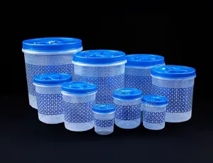 9 አይነት የጥራ ጥሬ ማስቀመጫ ( Round Food Storage Container)