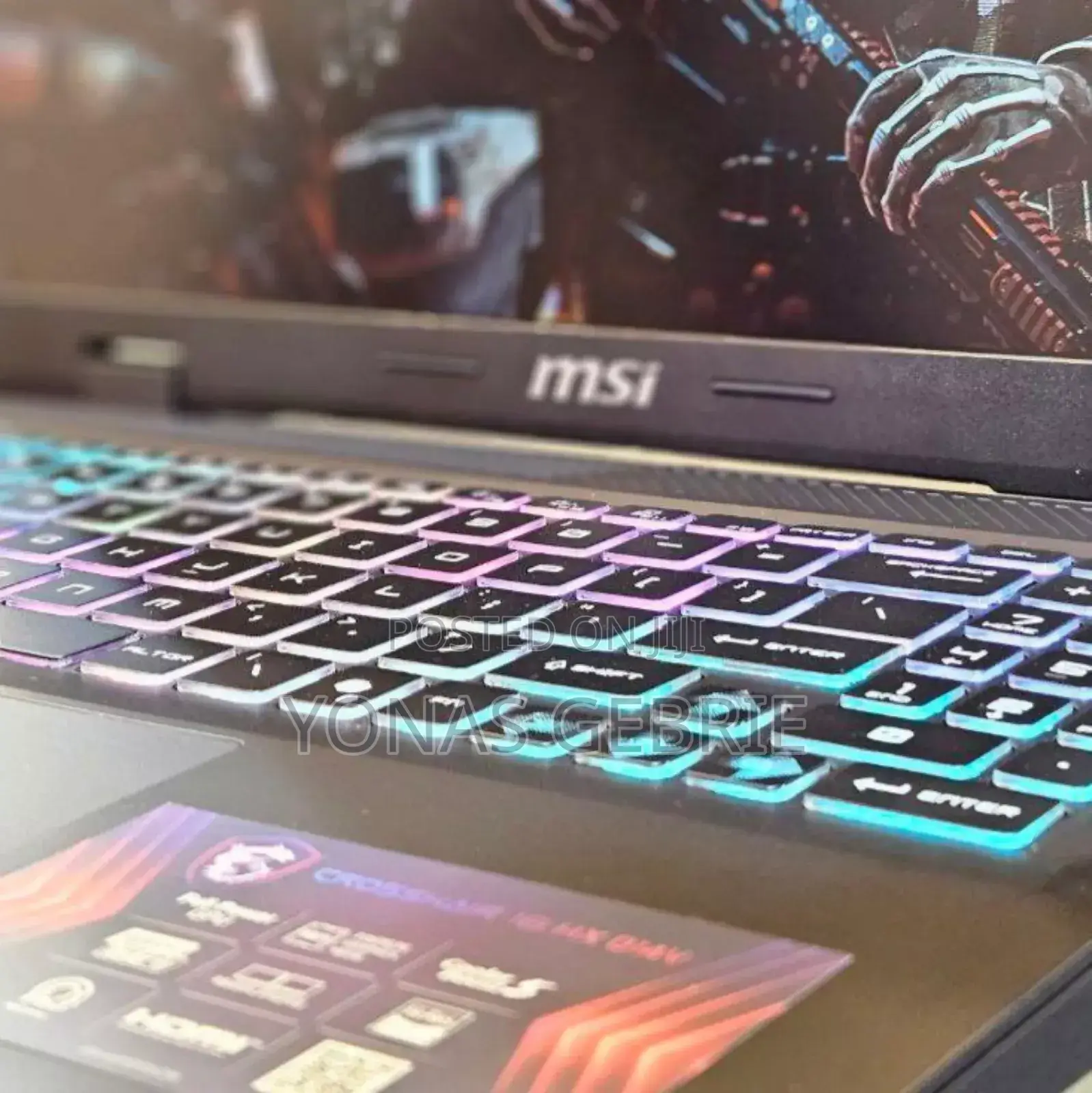 New Laptop MSI Crosshair 15 16GB Intel Core I7 SSD 1T