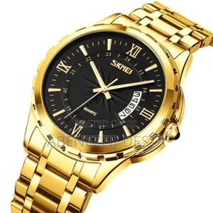 Skmie Men Qurtz and Digital Watch Square Business