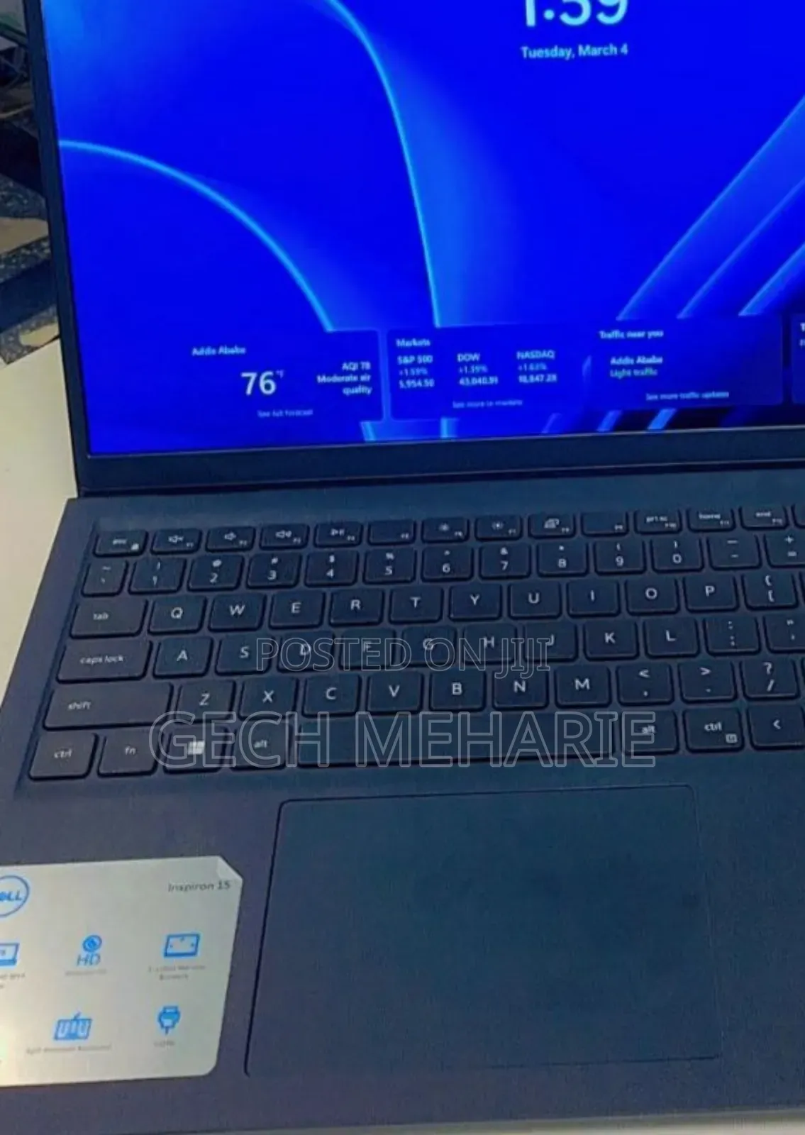 New Laptop Dell Inspiron 15 8GB Intel Core I3 SSD 512GB