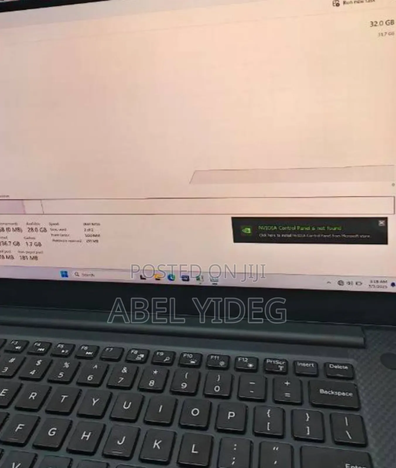 New Laptop Dell XPS 15 32GB Intel Core I7 SSD 1T