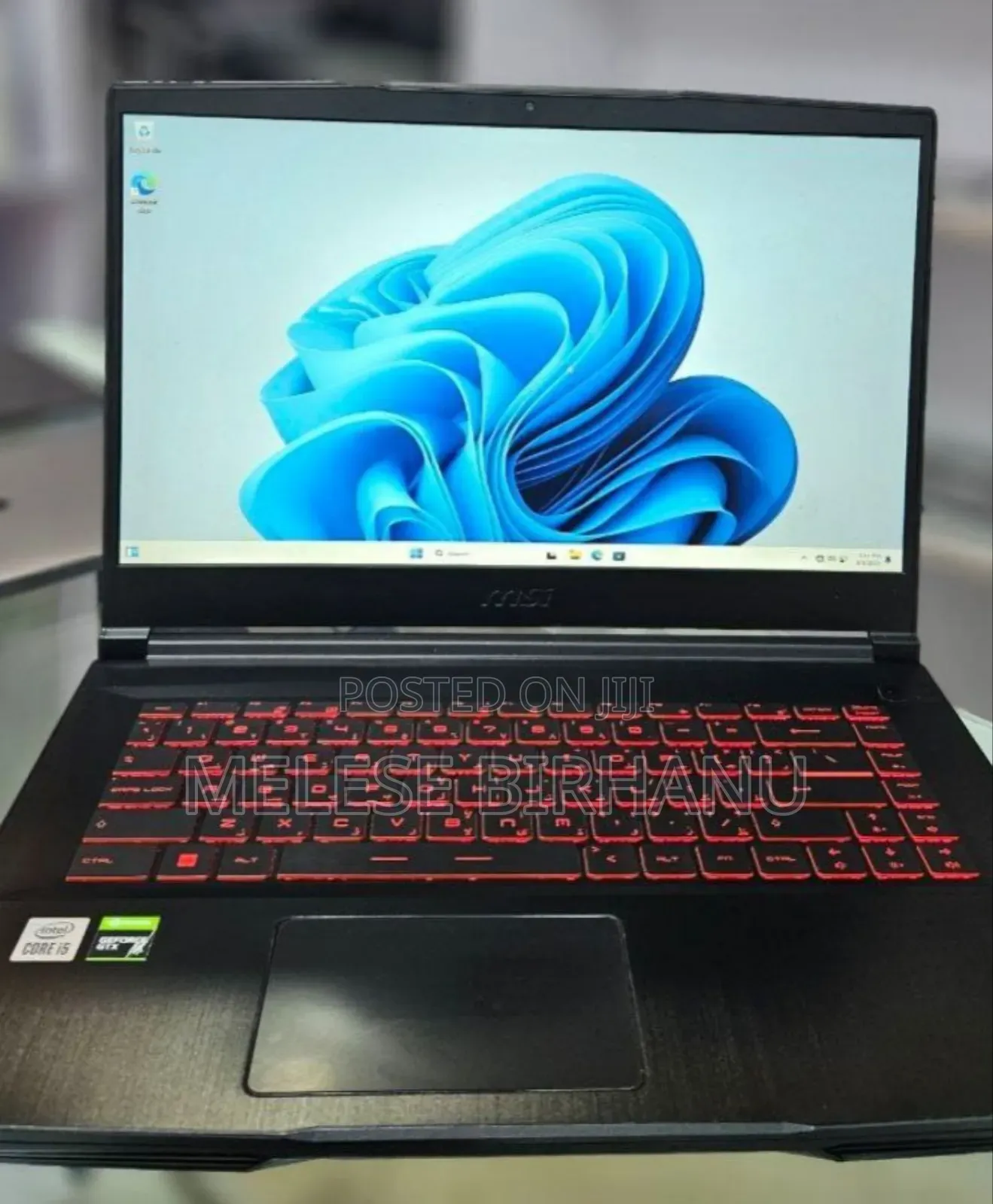 New Laptop MSI 16GB Intel Core I7 SSD 512GB