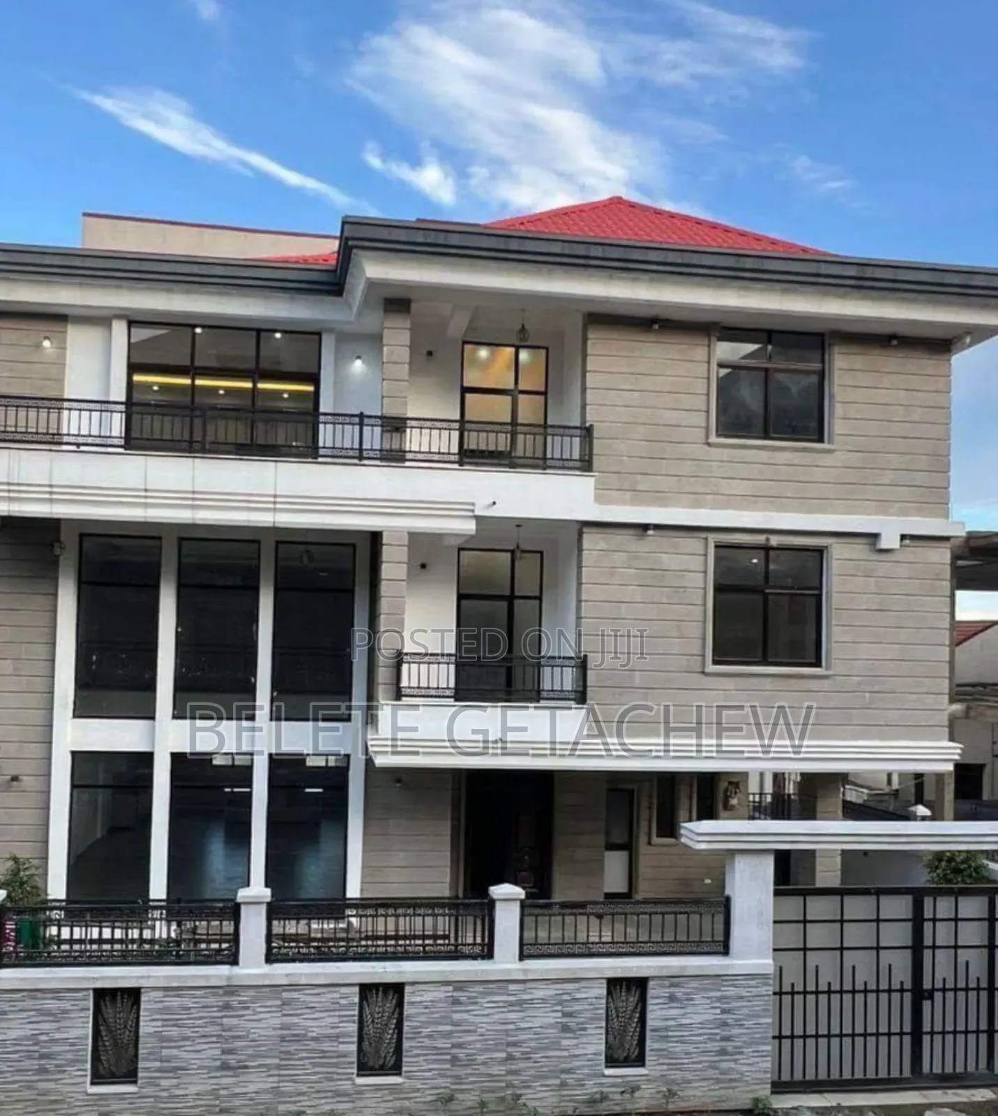 8bdrm House in Cmc Yetebaberut, G+2, Bole for sale