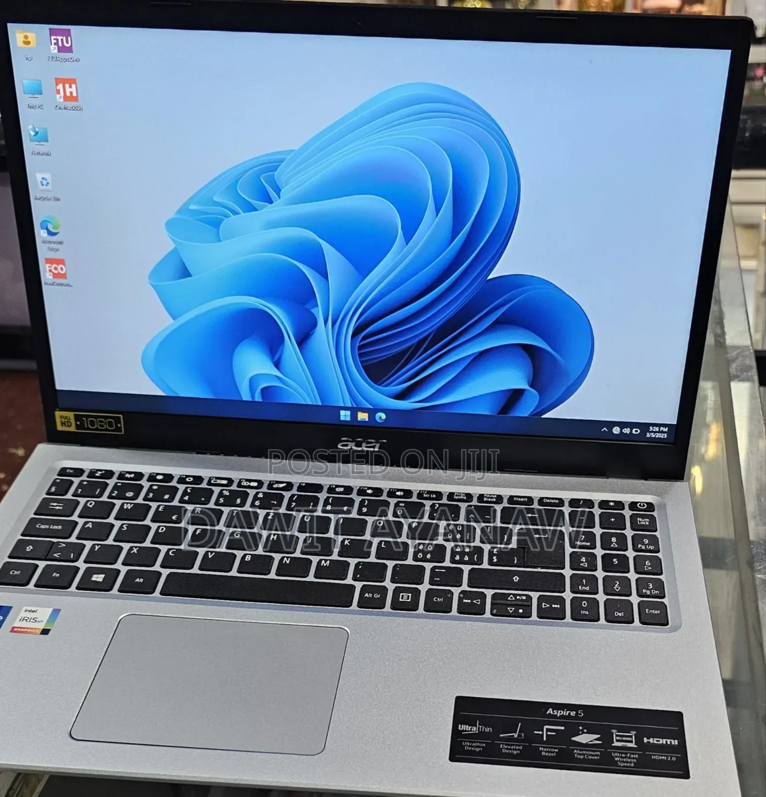 New Laptop Acer Aspire 5 16GB Intel Core I7 SSD 512GB