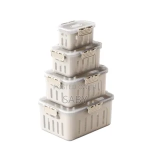 4pcs Acrylic Containers
