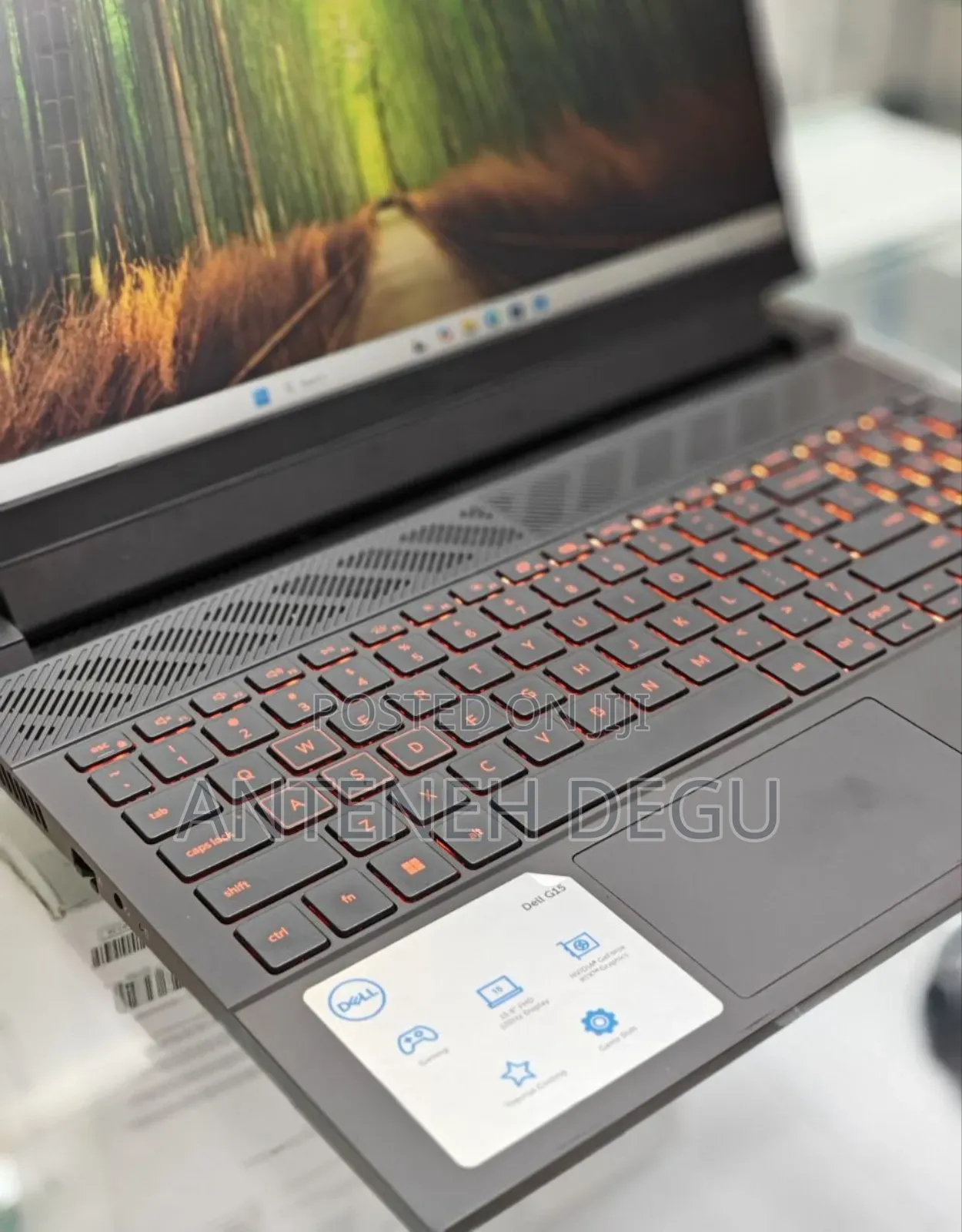 New Laptop Dell G15 5511 16GB Intel Core I7 SSD 1T