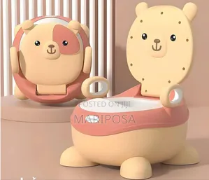 Cute Bear-Themed Baby Potty Training Seat