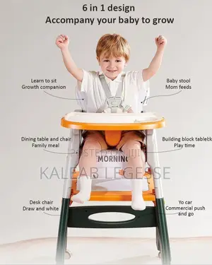 Baby High Chair Multifunctional Infant Feeding